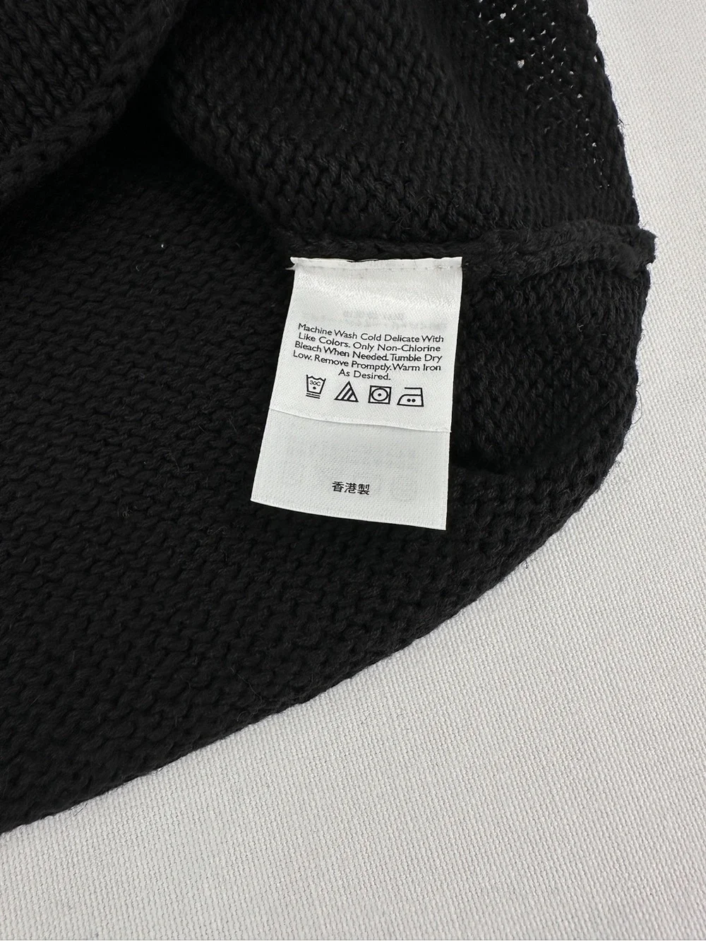 Vintage Eddie Bauer Black Linen Cotton Blend Sleeveless Knit Sweater Tank